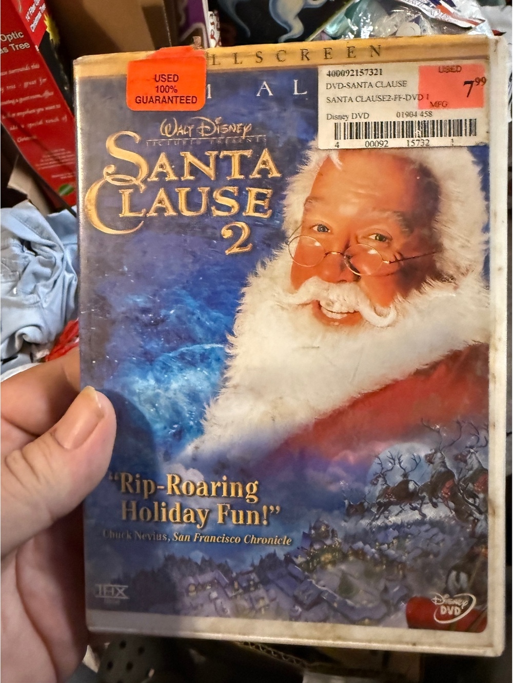 Santa Clause 2 DVD Holiday Movie